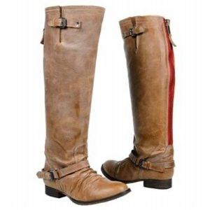Steve Madden tall brown leather boots